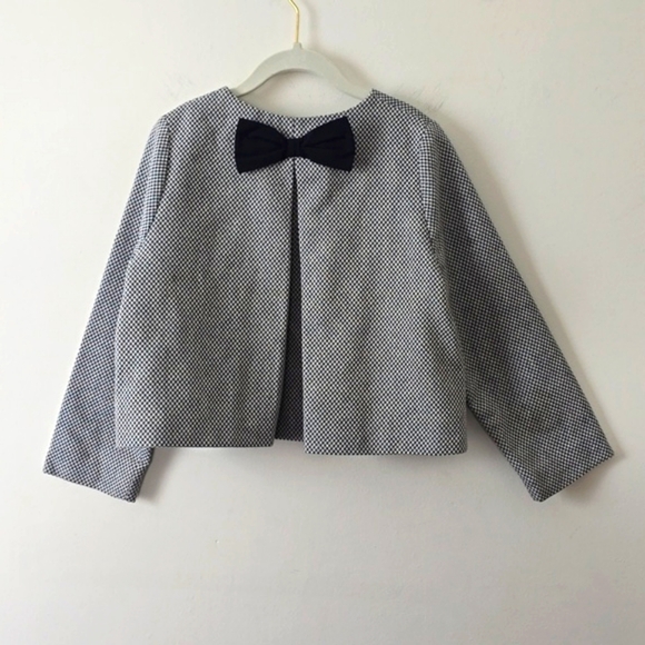 Hucklebones Girl's Tweed Jacket Sz 8 - Picture 4 of 13